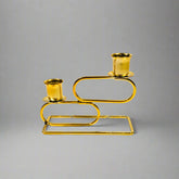 Shiny Gold Candle Stand